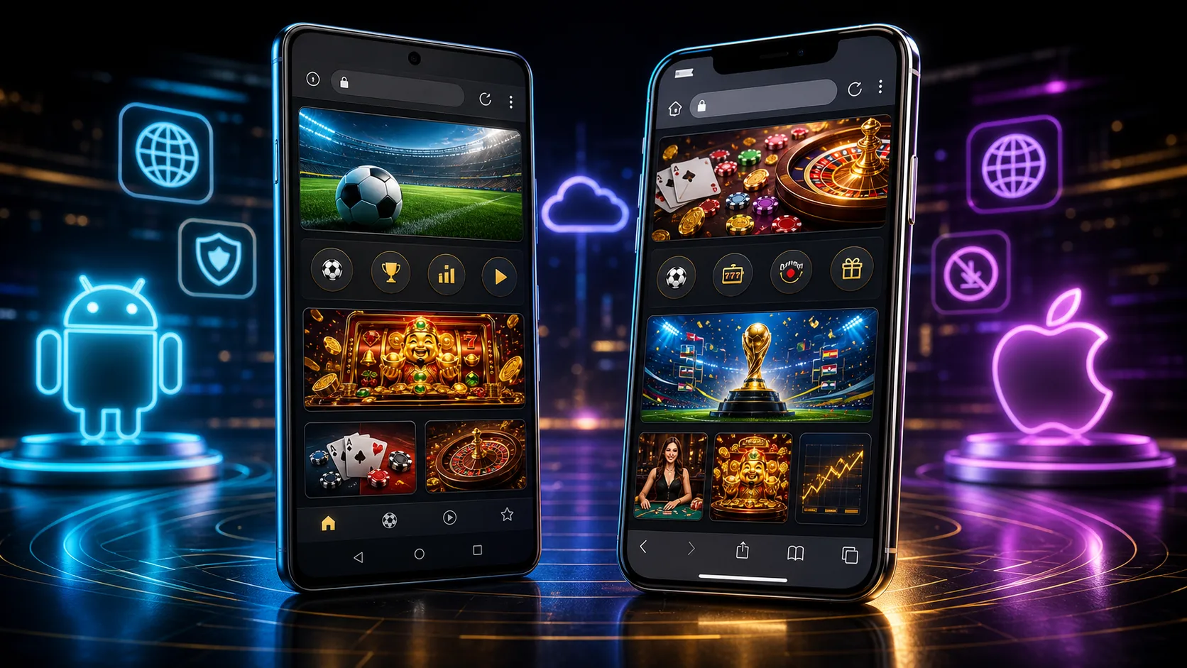 Experiência betboom compatível com Android e iOS no navegador mobile